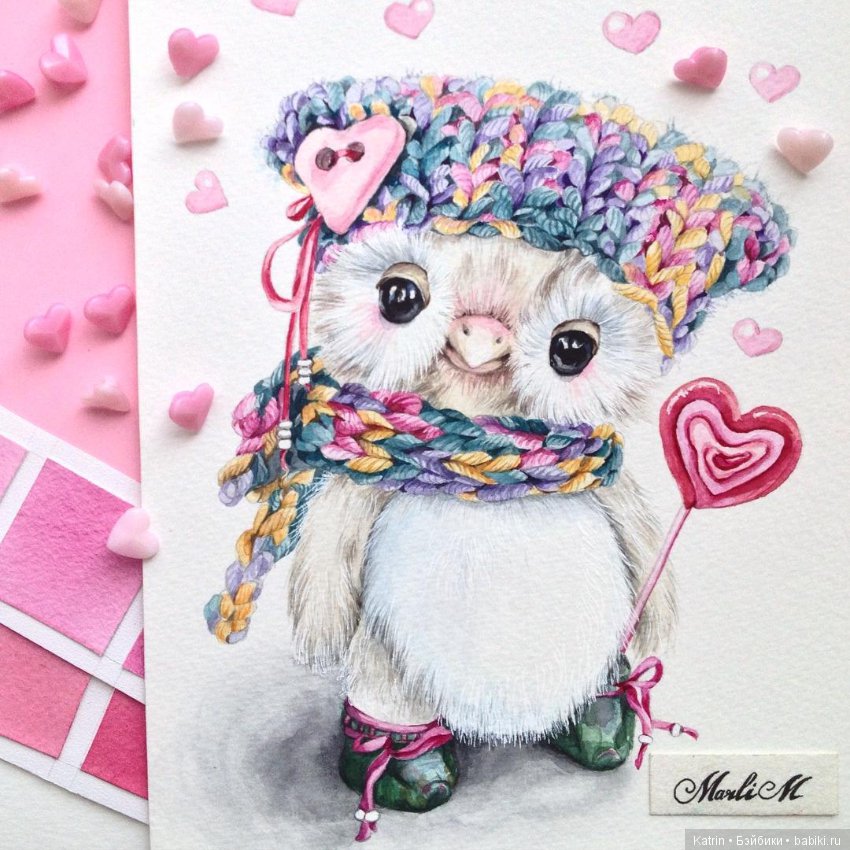 Удивительно трогательные иллюстрации Марины Лебедевой