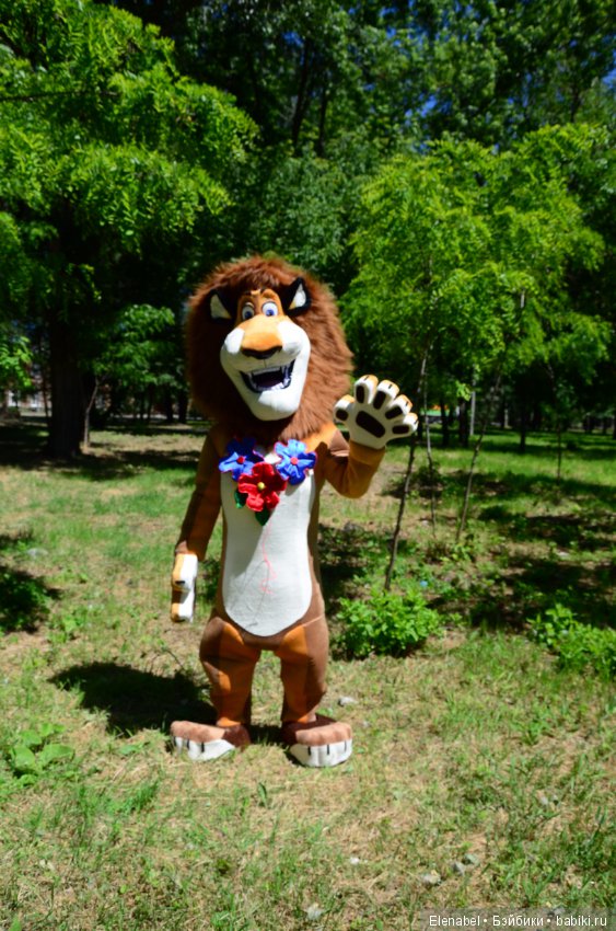 Ростовая кукла лев Алекс — Авторские ростовые куклы и костюмы: галерея работ (фото 6)