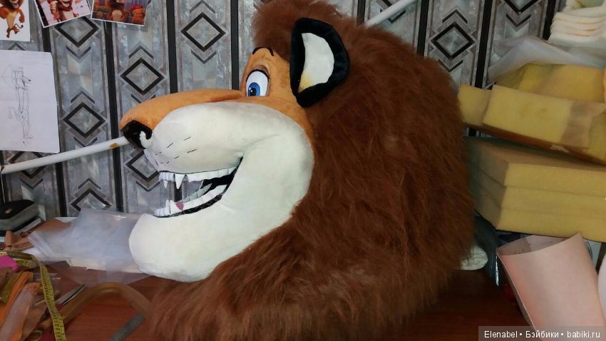 Ростовая кукла лев Алекс — Авторские ростовые куклы и костюмы: галерея работ (фото 3)