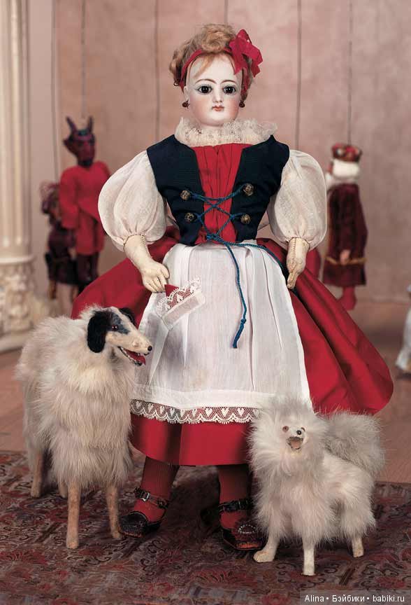 Антикварные собачки — Антикварные игрушки и домики: елочные украшения