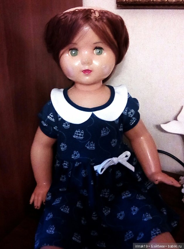 Подскажите, пожалуйста, как отремонтировать глаз куклы Марина фабрики 8 марта