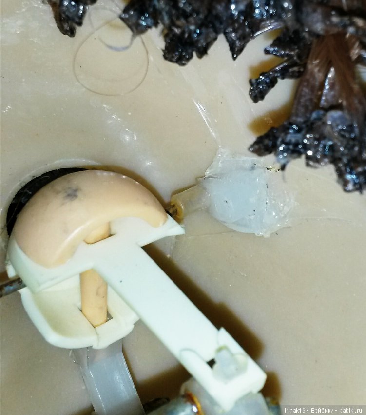 Подскажите, пожалуйста, как отремонтировать глаз куклы Марина фабрики 8 марта (фото 3)