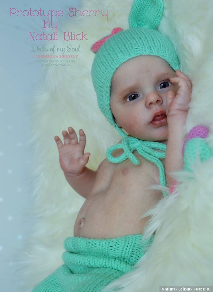 Молд для куклы реборн Cherry скульптора Natali Blick