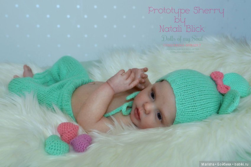 Молд для куклы реборн Cherry скульптора Natali Blick (фото 2)
