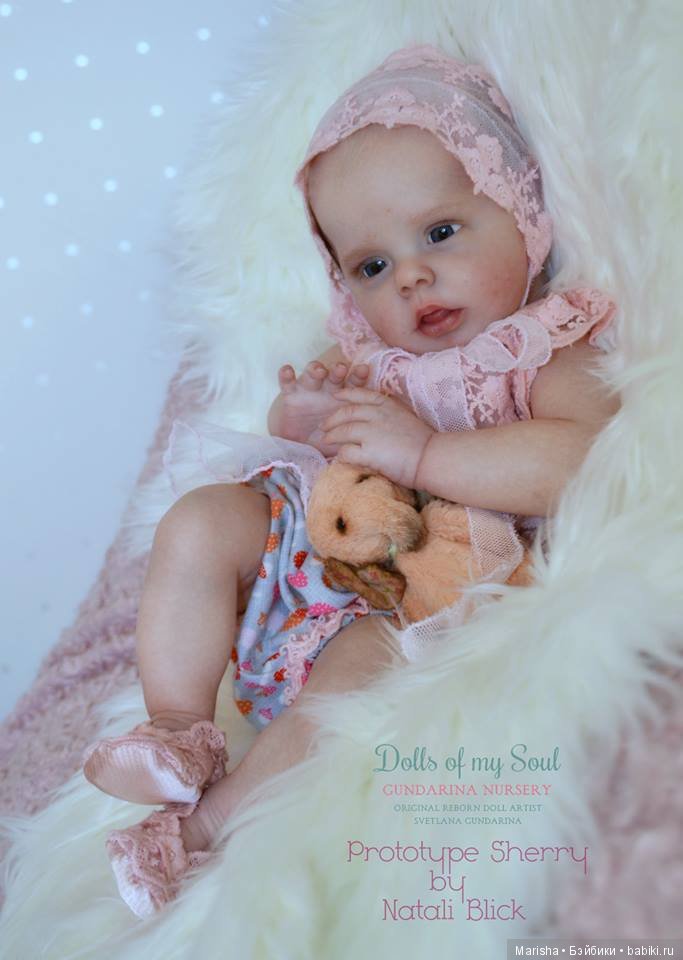 Молд для куклы реборн Cherry скульптора Natali Blick