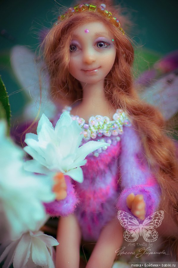 Куколка-фея Эрика — Лепка авторских кукол: полимерная глина (фото 2)