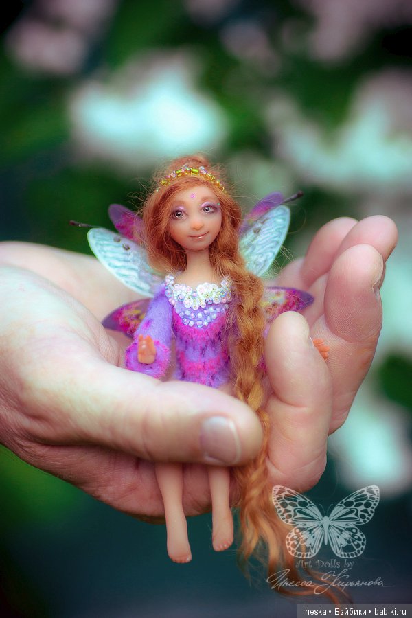 Куколка-фея Эрика — Лепка авторских кукол: полимерная глина