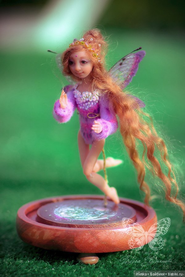 Куколка-фея Эрика — Лепка авторских кукол: полимерная глина