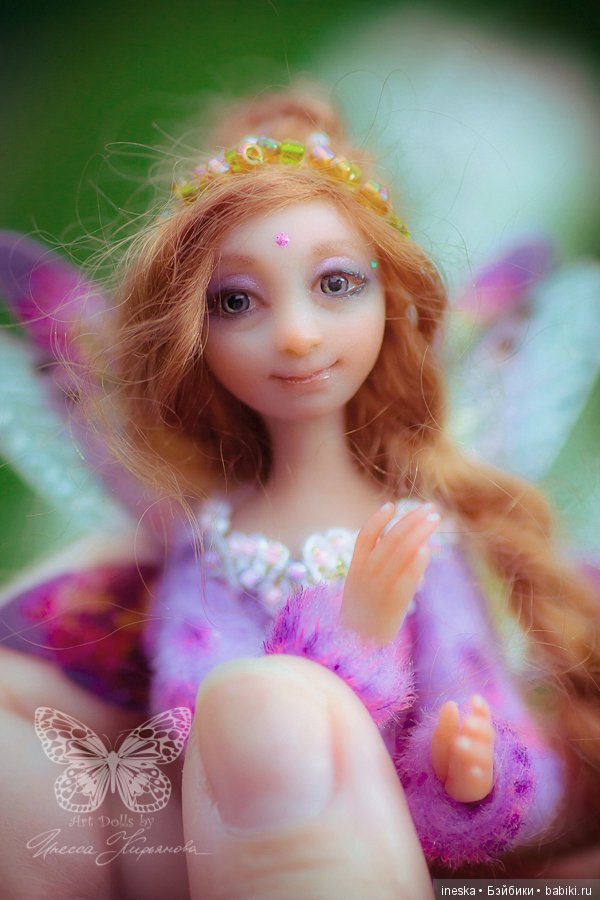 Куколка-фея Эрика — Лепка авторских кукол: полимерная глина (фото 5)