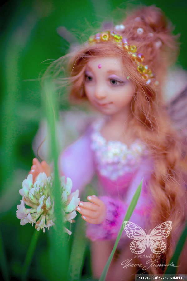 Куколка-фея Эрика — Лепка авторских кукол: полимерная глина