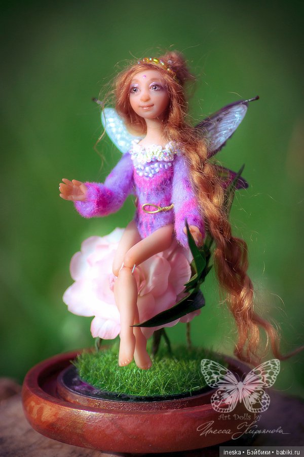 Куколка-фея Эрика — Лепка авторских кукол: полимерная глина