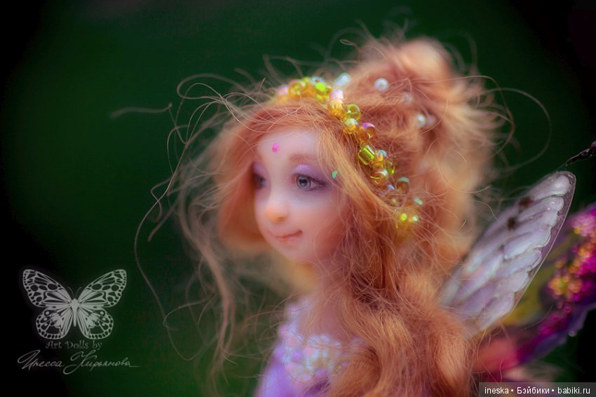 Куколка-фея Эрика — Лепка авторских кукол: полимерная глина (фото 4)