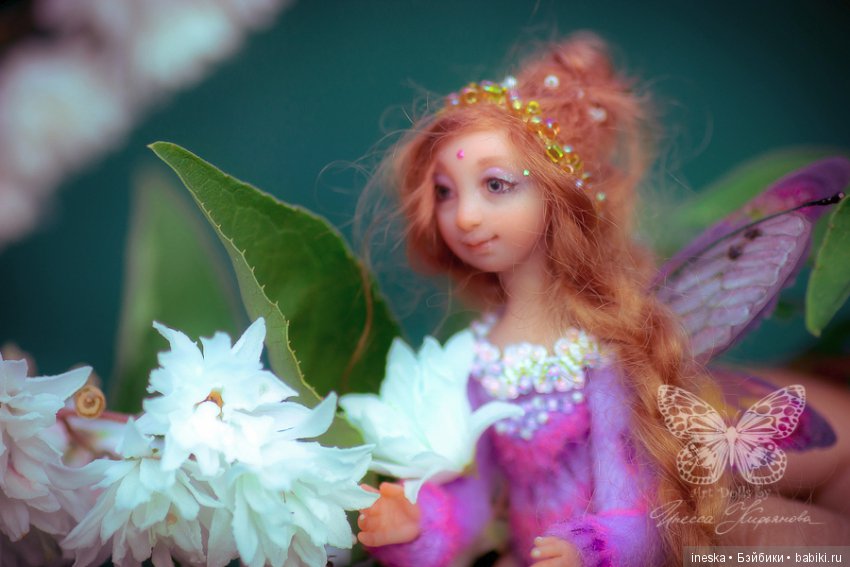 Куколка-фея Эрика — Лепка авторских кукол: полимерная глина