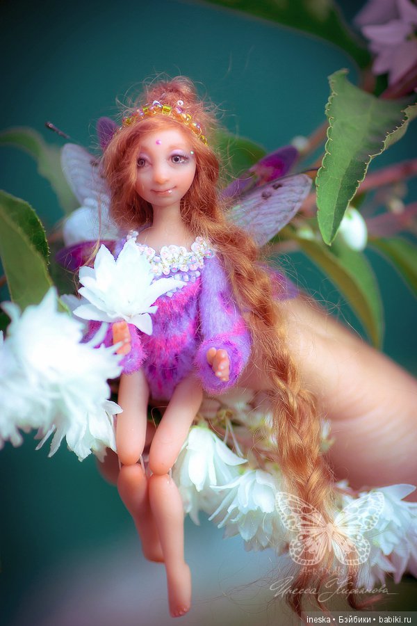 Куколка-фея Эрика — Лепка авторских кукол: полимерная глина