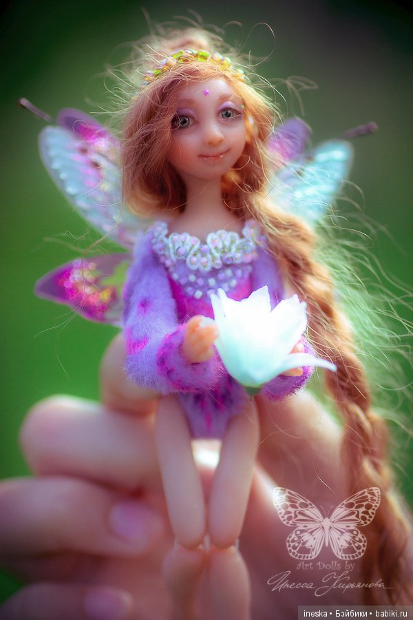 Куколка-фея Эрика — Лепка авторских кукол: полимерная глина