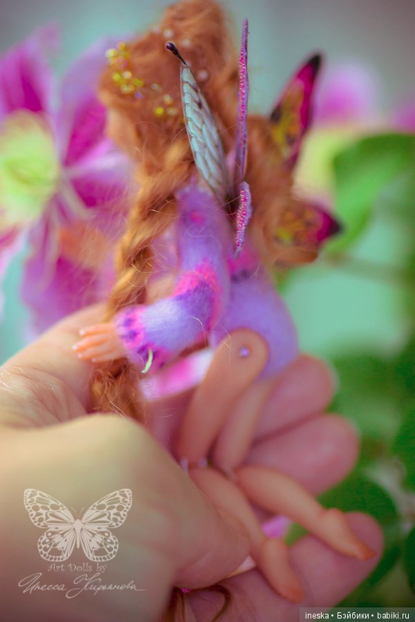 Куколка-фея Эрика — Лепка авторских кукол: полимерная глина (фото 8)