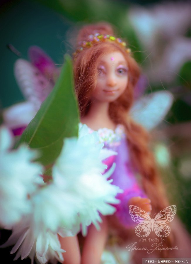 Куколка-фея Эрика — Лепка авторских кукол: полимерная глина