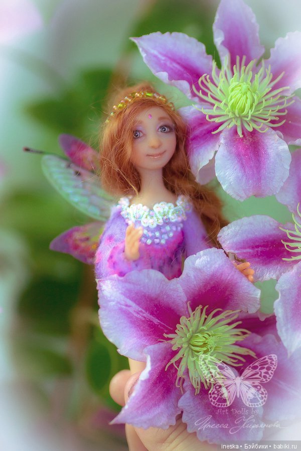 Куколка-фея Эрика — Лепка авторских кукол: полимерная глина