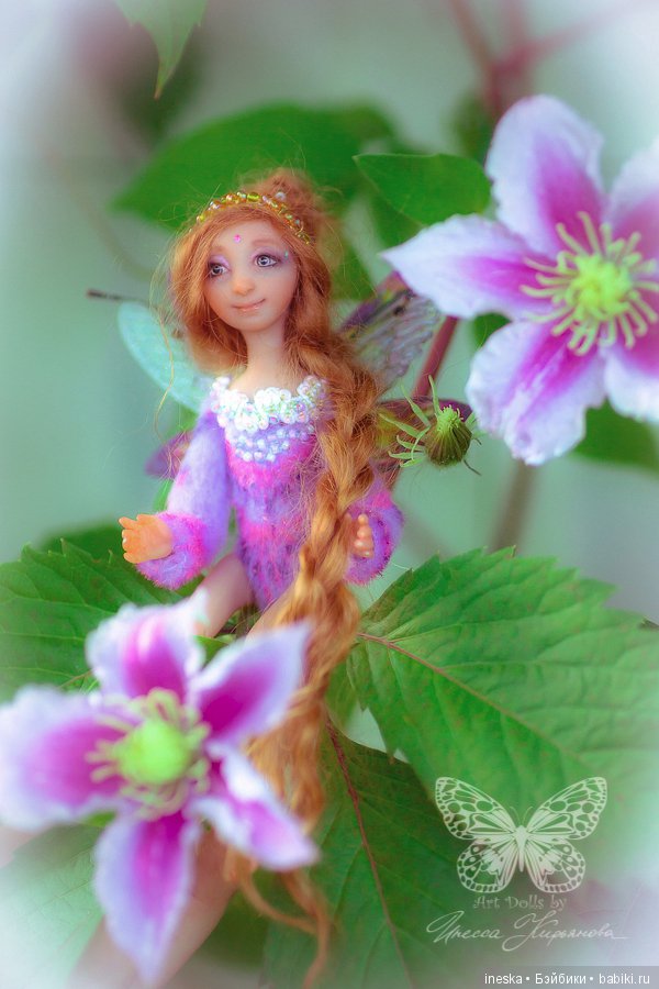 Куколка-фея Эрика — Лепка авторских кукол: полимерная глина