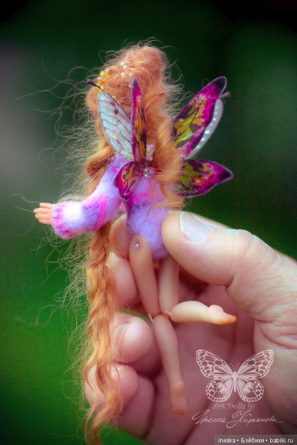 Куколка-фея Эрика — Лепка авторских кукол: полимерная глина