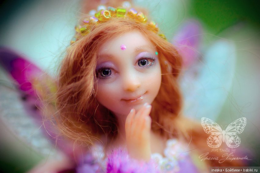 Куколка-фея Эрика — Лепка авторских кукол: полимерная глина