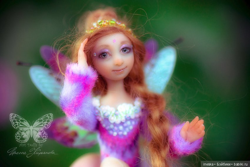 Куколка-фея Эрика — Лепка авторских кукол: полимерная глина (фото 6)