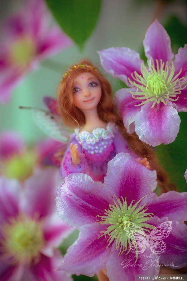 Куколка-фея Эрика — Лепка авторских кукол: полимерная глина
