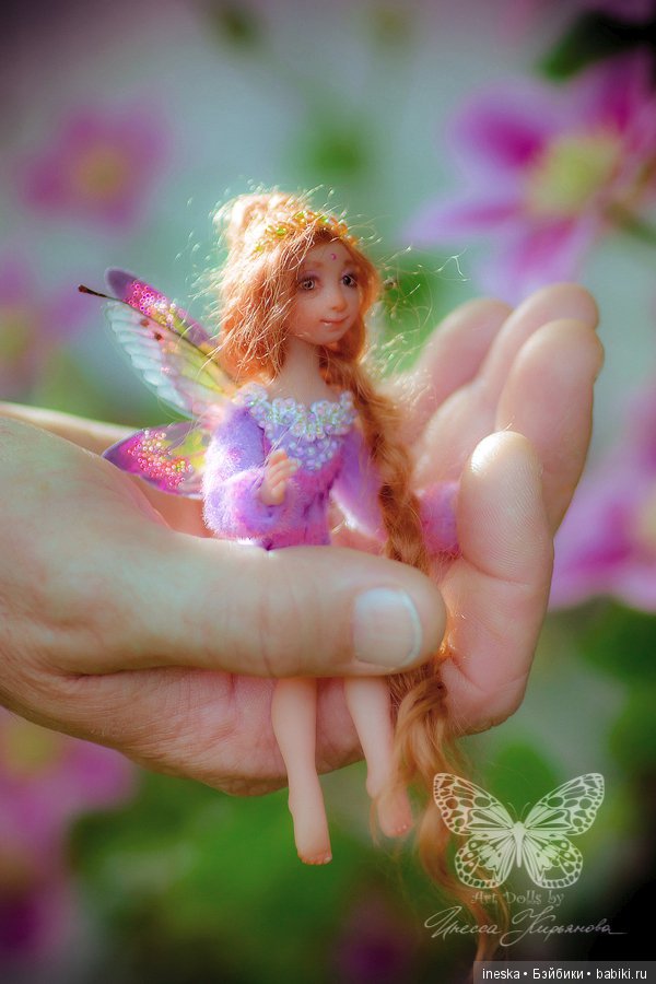 Куколка-фея Эрика — Лепка авторских кукол: полимерная глина