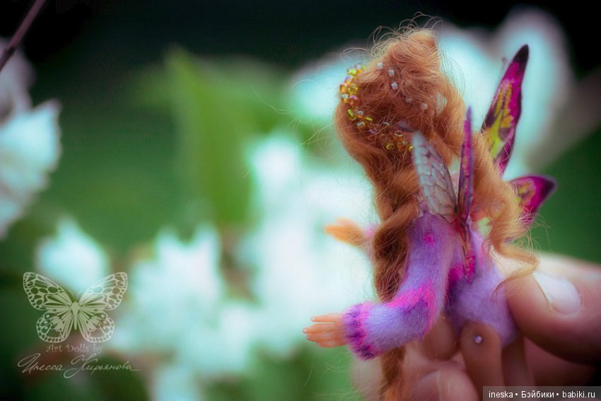 Куколка-фея Эрика — Лепка авторских кукол: полимерная глина (фото 3)