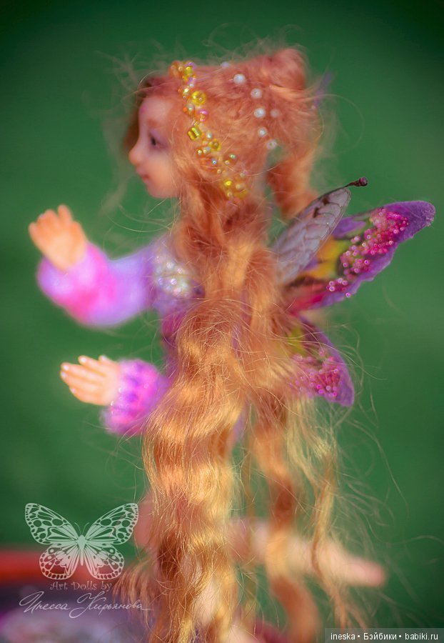 Куколка-фея Эрика — Лепка авторских кукол: полимерная глина (фото 9)