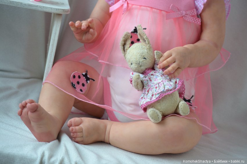 Веселая хохотушка! Куколка реборн Илона (фото 7)