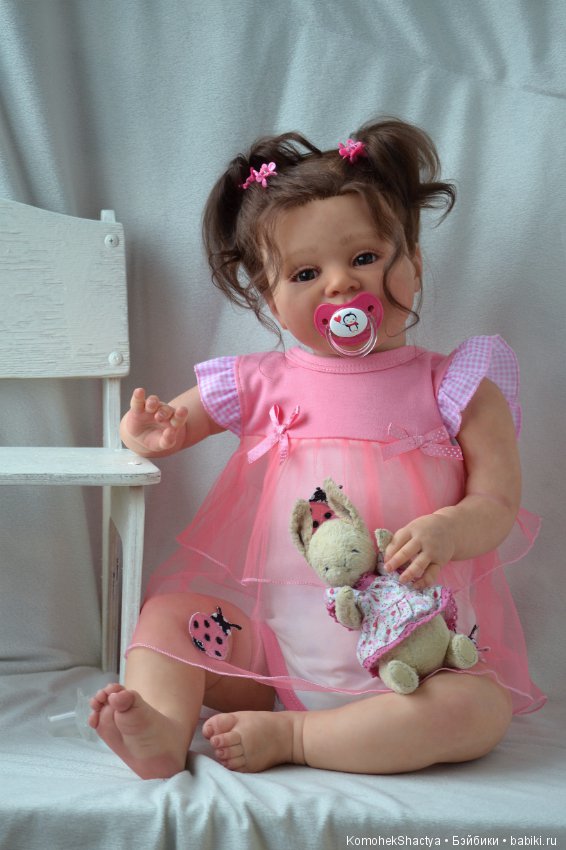 Веселая хохотушка! Куколка реборн Илона (фото 5)