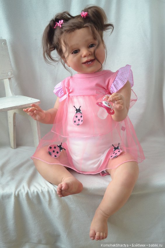 Веселая хохотушка! Куколка реборн Илона