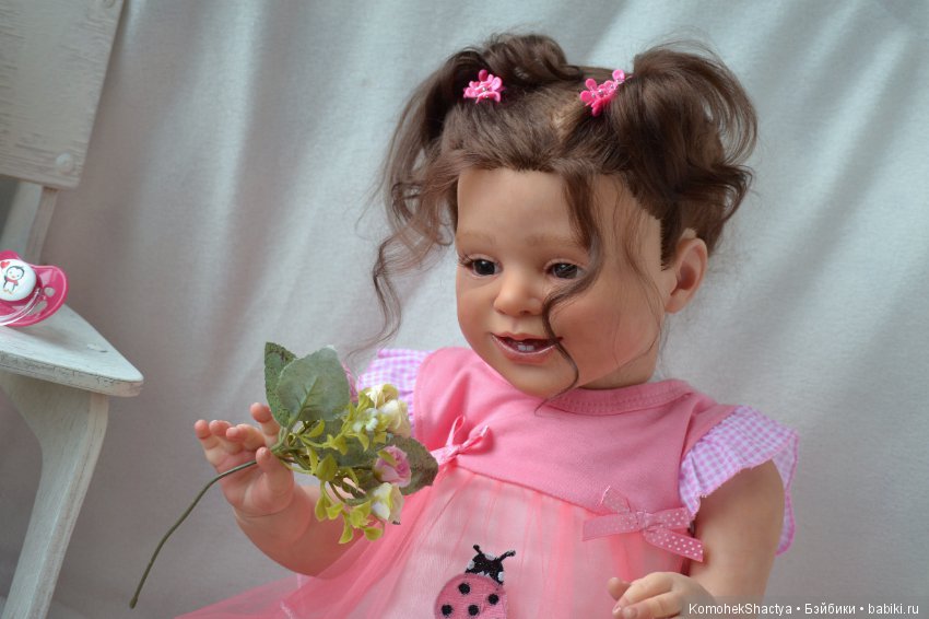 Веселая хохотушка! Куколка реборн Илона
