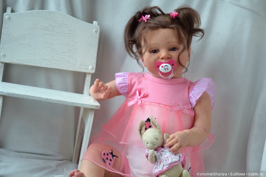 Веселая хохотушка! Куколка реборн Илона (фото 4)