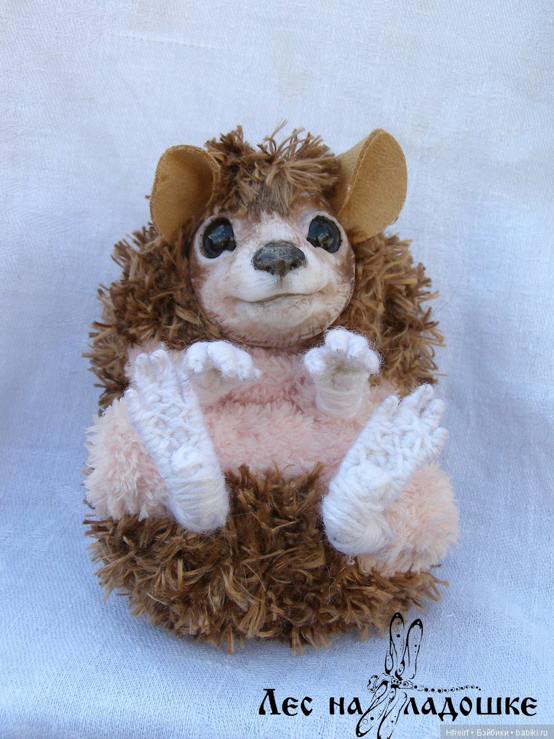 Ёжики из серии Лес на ладошке