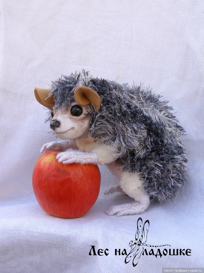 Ёжики из серии Лес на ладошке (фото 7)