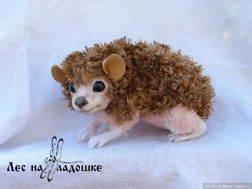 Ёжики из серии Лес на ладошке