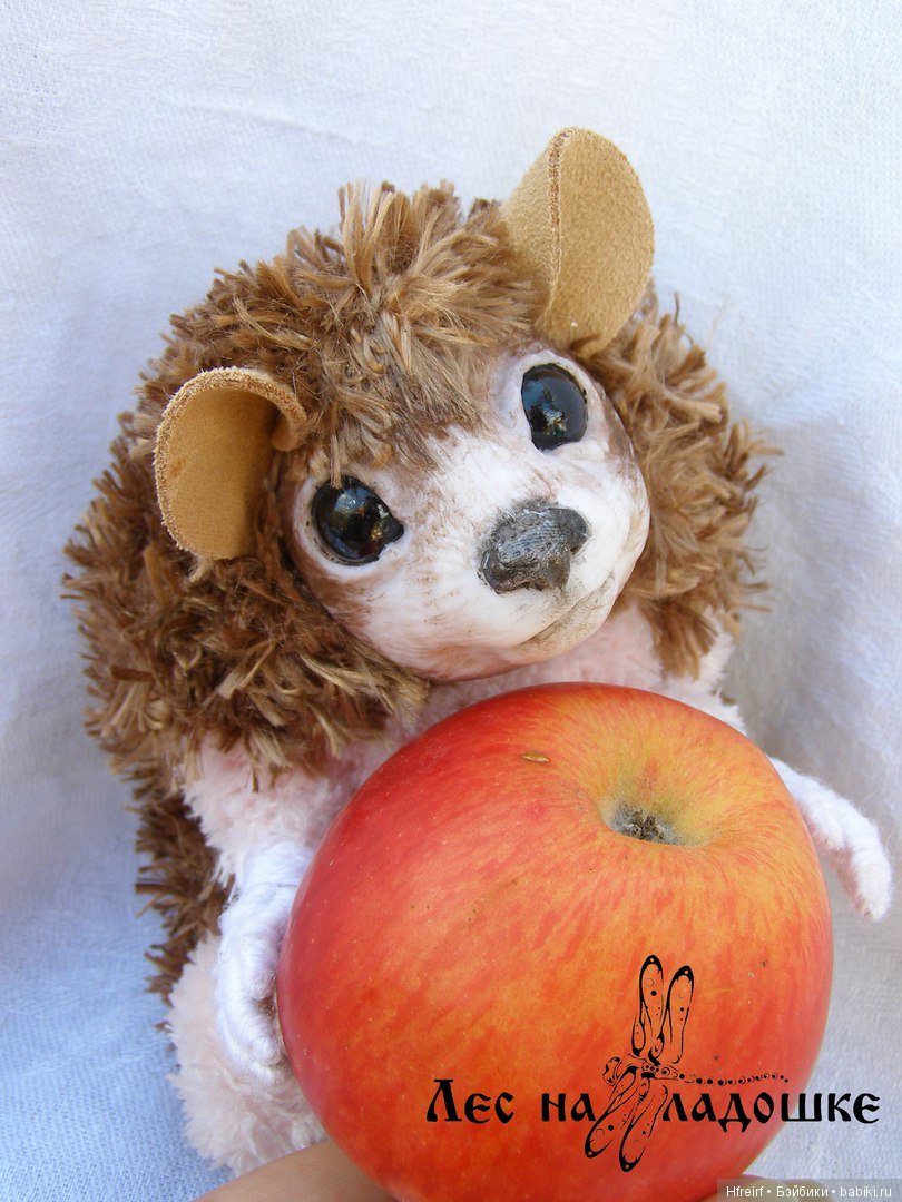 Ёжики из серии Лес на ладошке