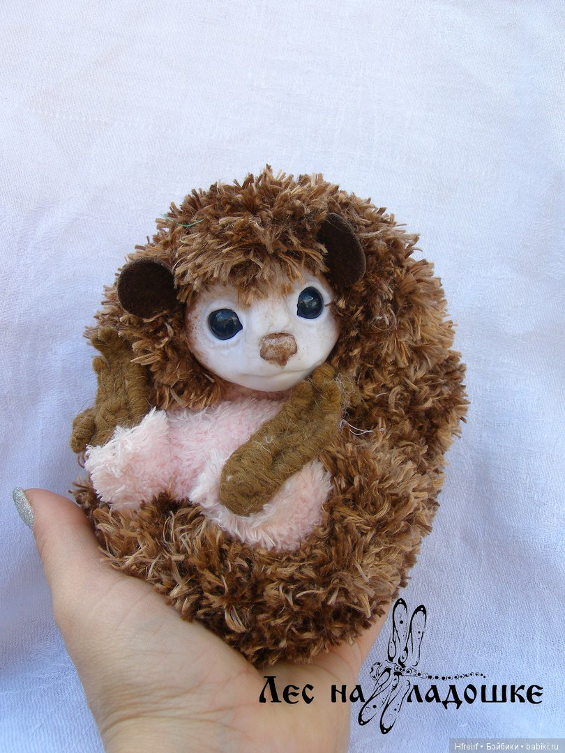 Ёжики из серии Лес на ладошке (фото 6)