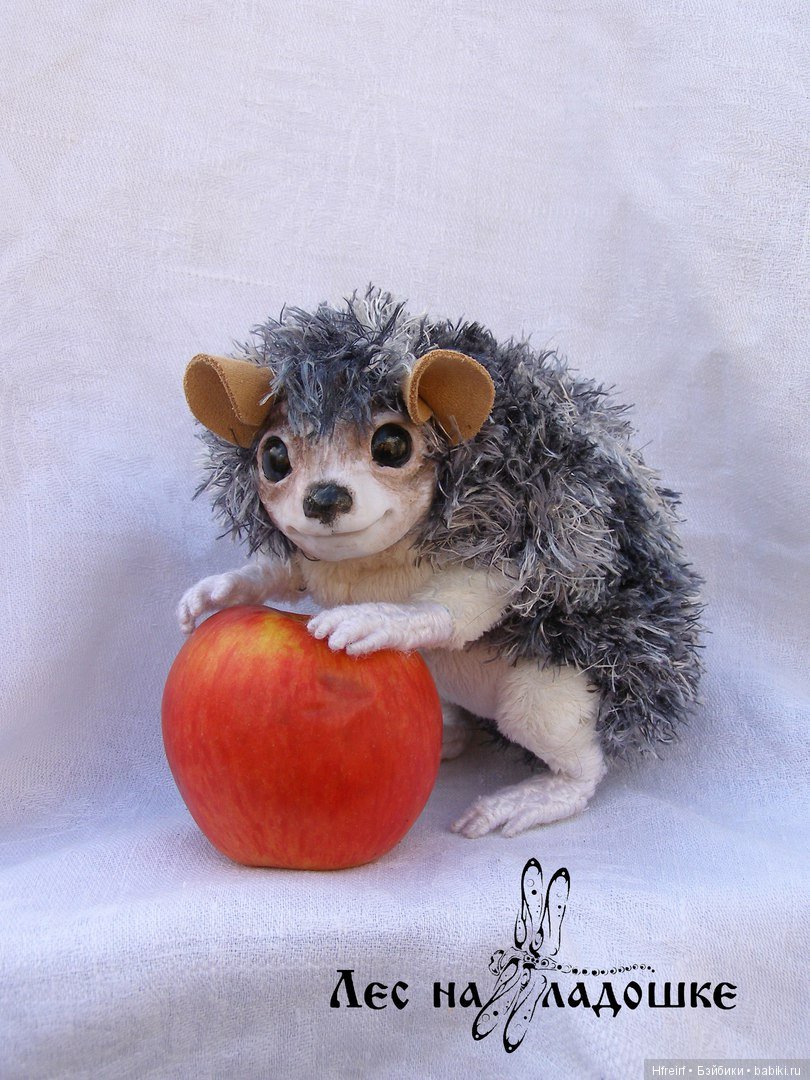 Ёжики из серии Лес на ладошке (фото 10)