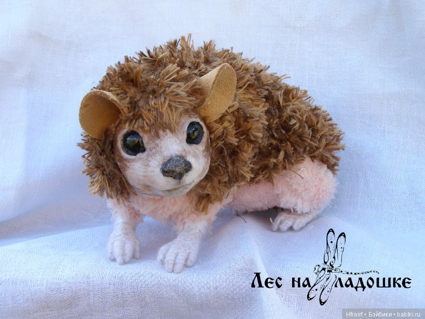 Ёжики из серии Лес на ладошке