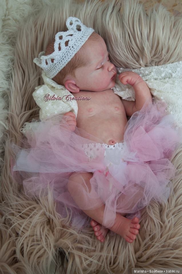 Малышка реборн Lydia от мастера Silvia Ezquerra (фото 6)
