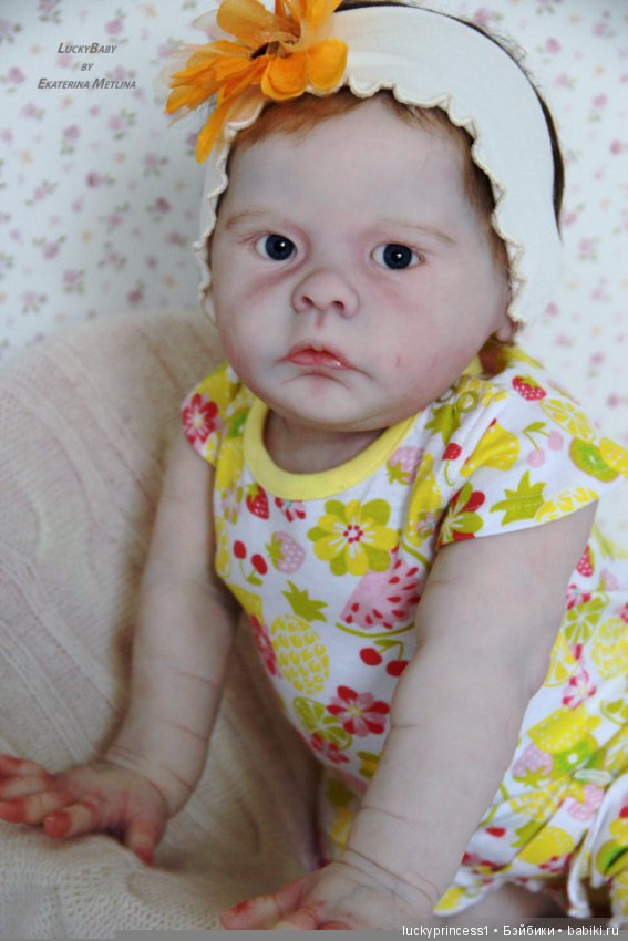 Лили-Марлен, девочка из одноименного молда скульптора Sylvia Manning