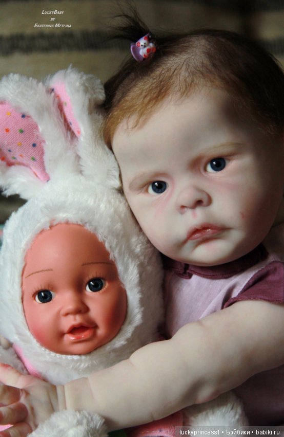 Лили-Марлен, девочка из одноименного молда скульптора Sylvia Manning