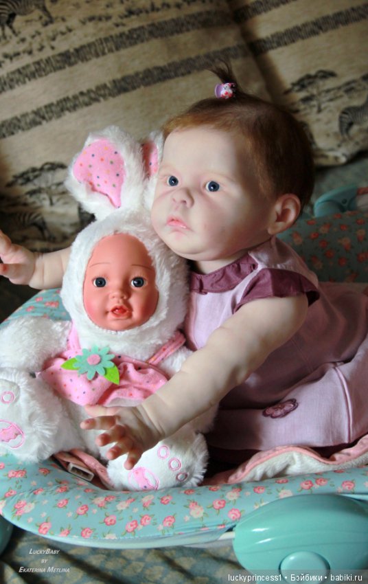 Лили-Марлен, девочка из одноименного молда скульптора Sylvia Manning