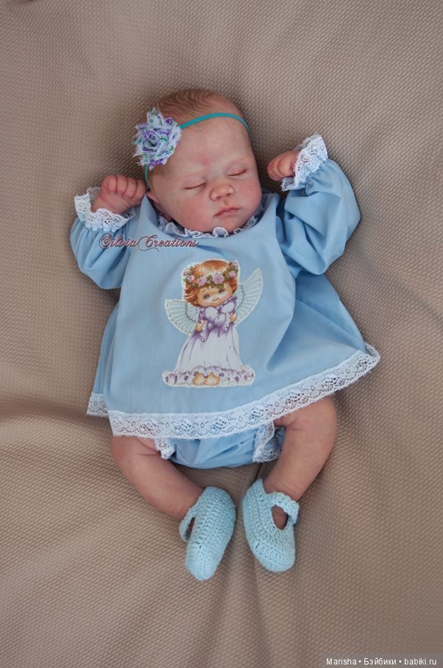 Малышка реборн Lydia от мастера Silvia Ezquerra (фото 7)