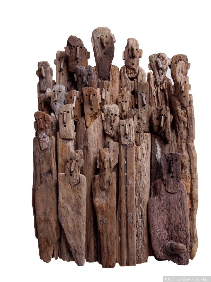 Marc Bourlier и его скульптуры из дерева