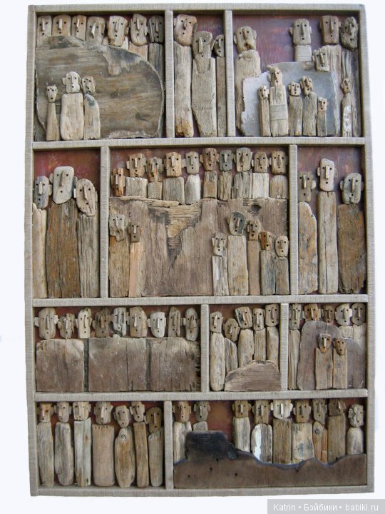 Marc Bourlier и его скульптуры из дерева (фото 10)