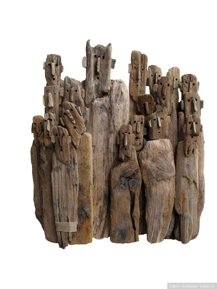 Marc Bourlier и его скульптуры из дерева (фото 5)